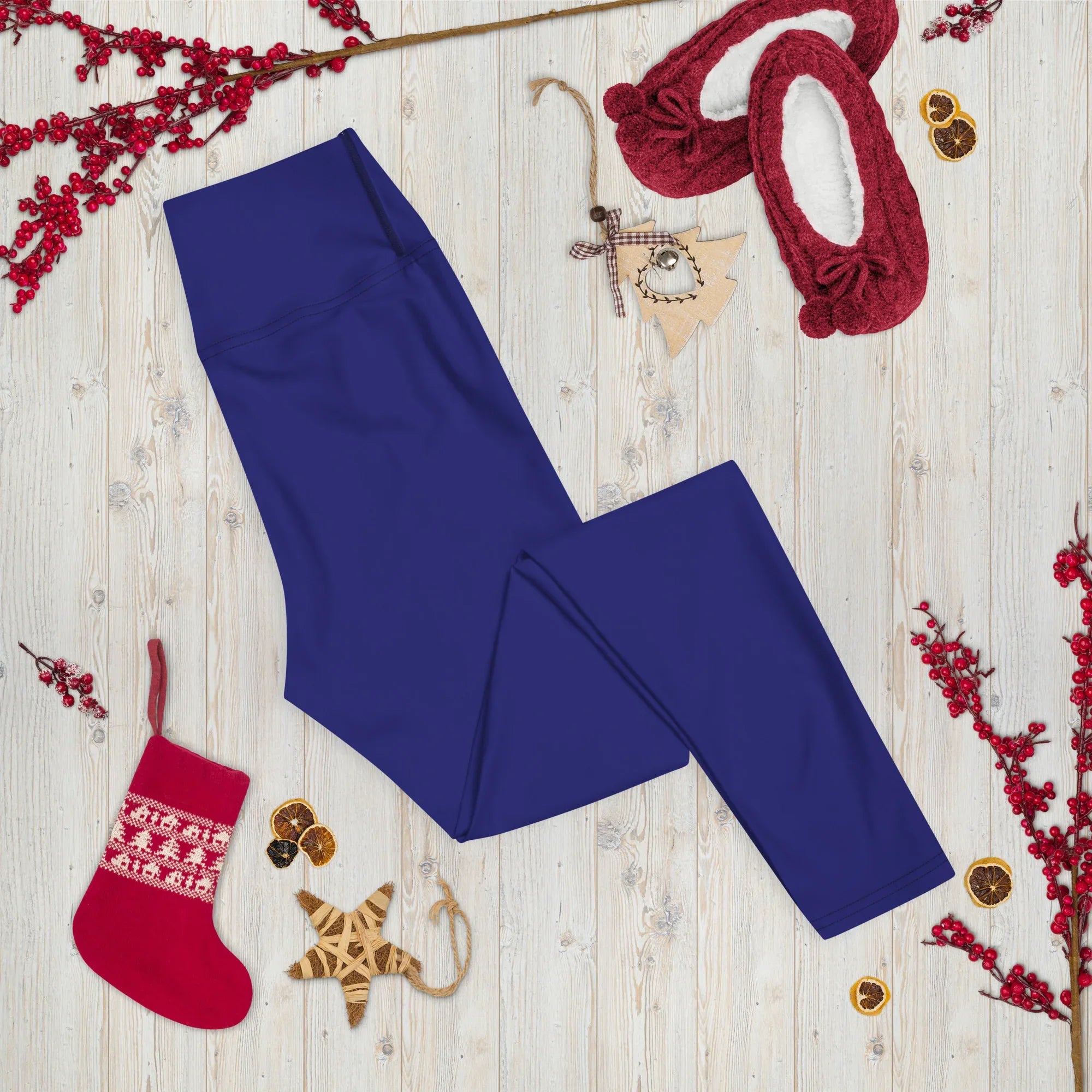 Yoga Leggings Leggings AwRans Clothing all-over-print-yoga-leggings-white-front-687738a239a8f