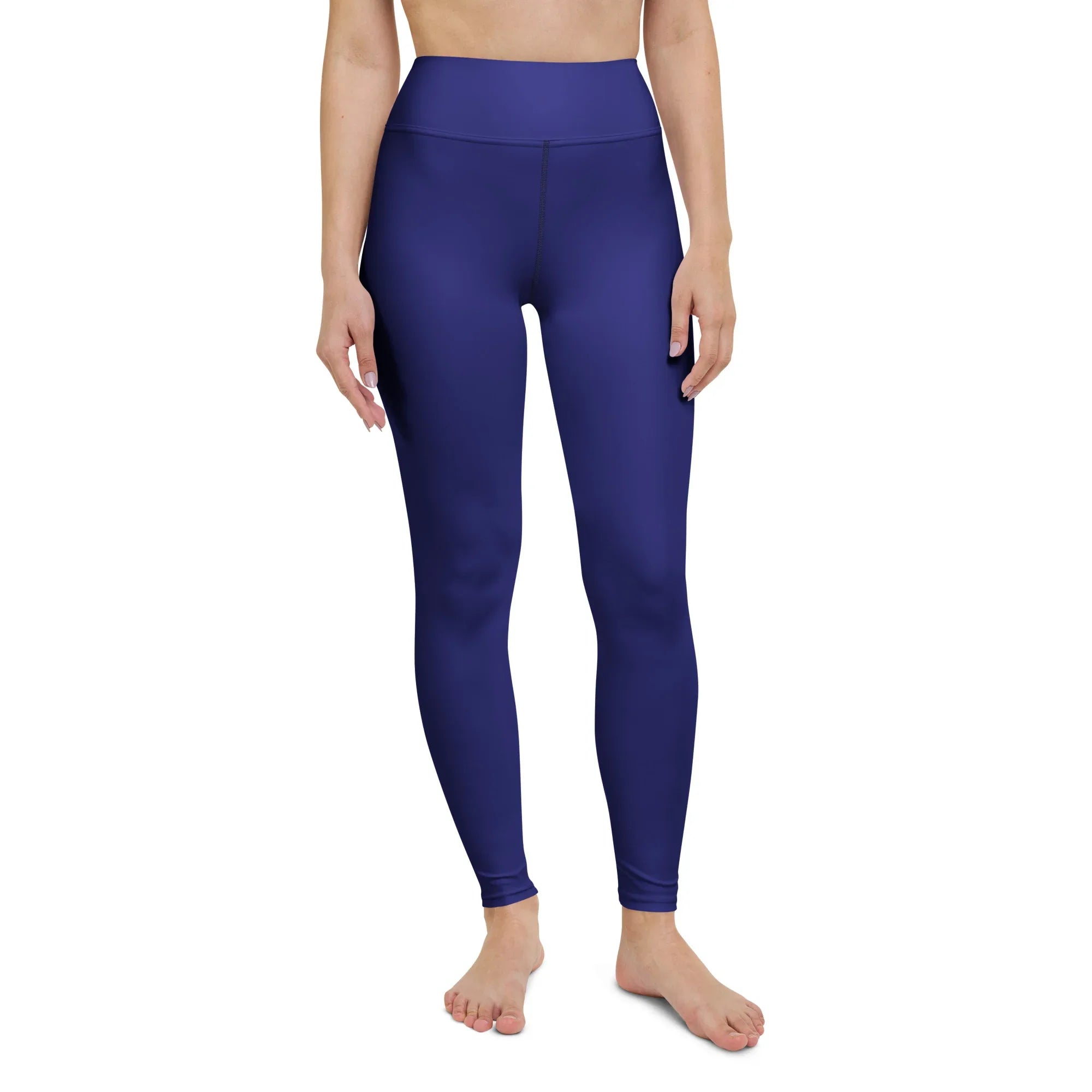 Yoga Leggings Leggings AwRans Clothing all-over-print-yoga-leggings-white-front-687738a239d8b