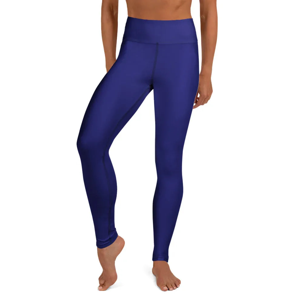 Yoga Leggings Leggings AwRans Clothing all-over-print-yoga-leggings-white-front-687738a23a135