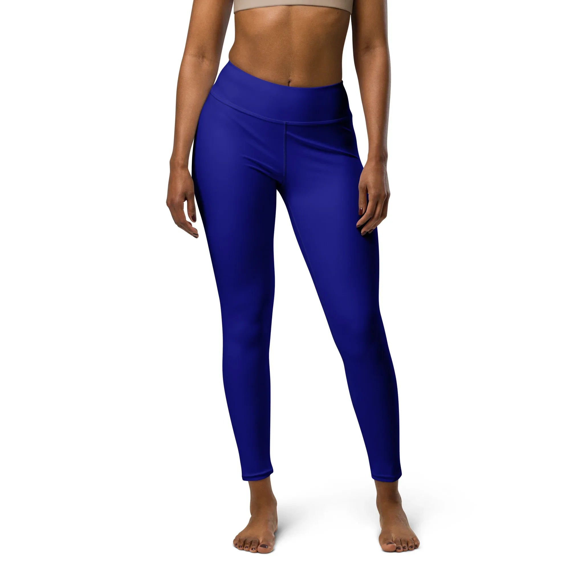 Yoga Leggings Leggings AwRans Clothing all-over-print-yoga-leggings-white-front-687739e82dfc8
