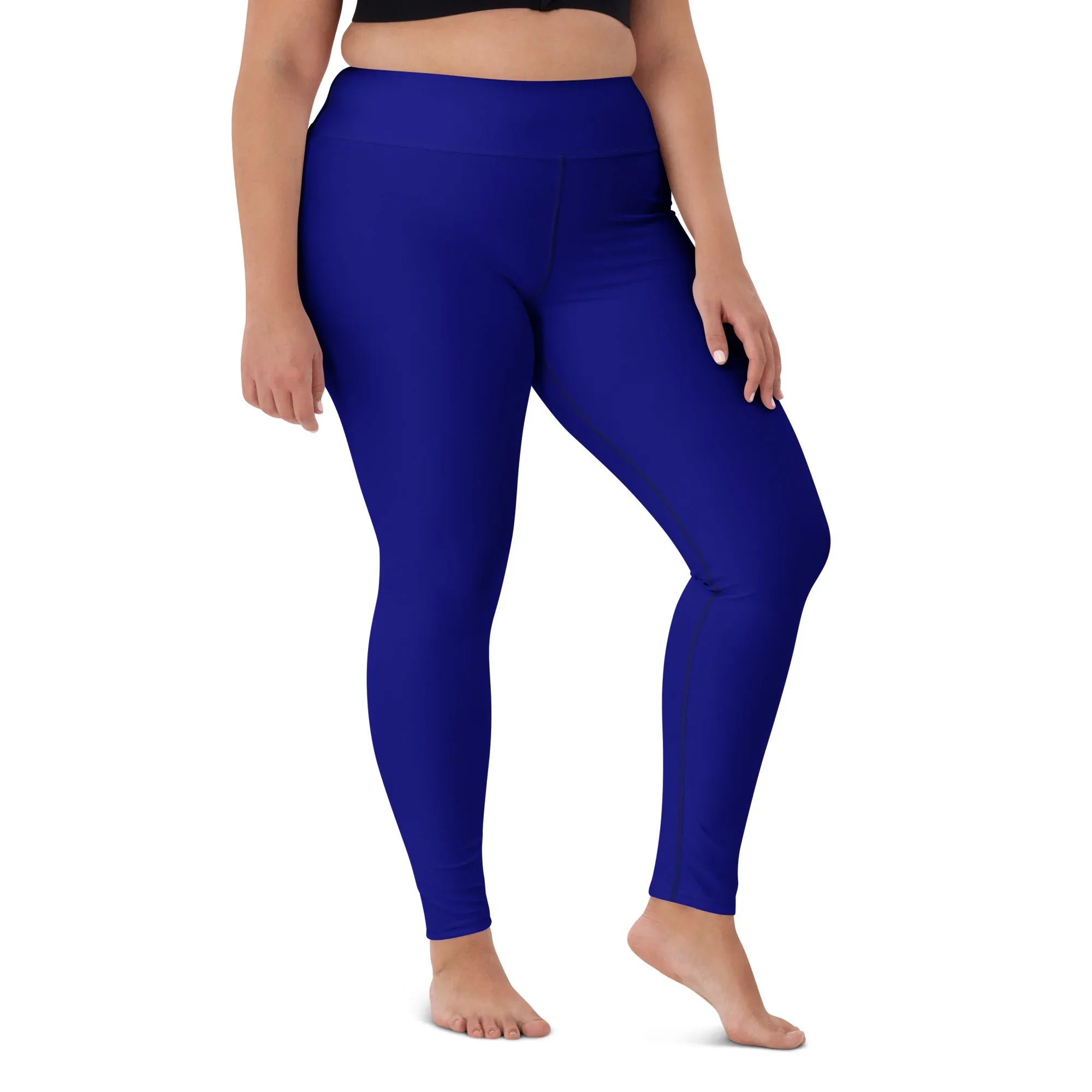 Yoga Leggings Leggings AwRans Clothing all-over-print-yoga-leggings-white-front-687739e82e967