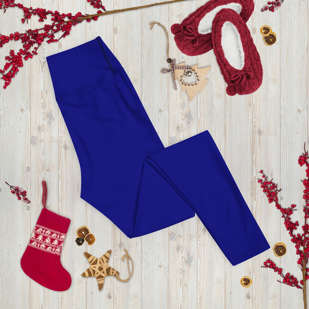 Yoga Leggings Leggings AwRans Clothing all-over-print-yoga-leggings-white-front-687739e82f09c