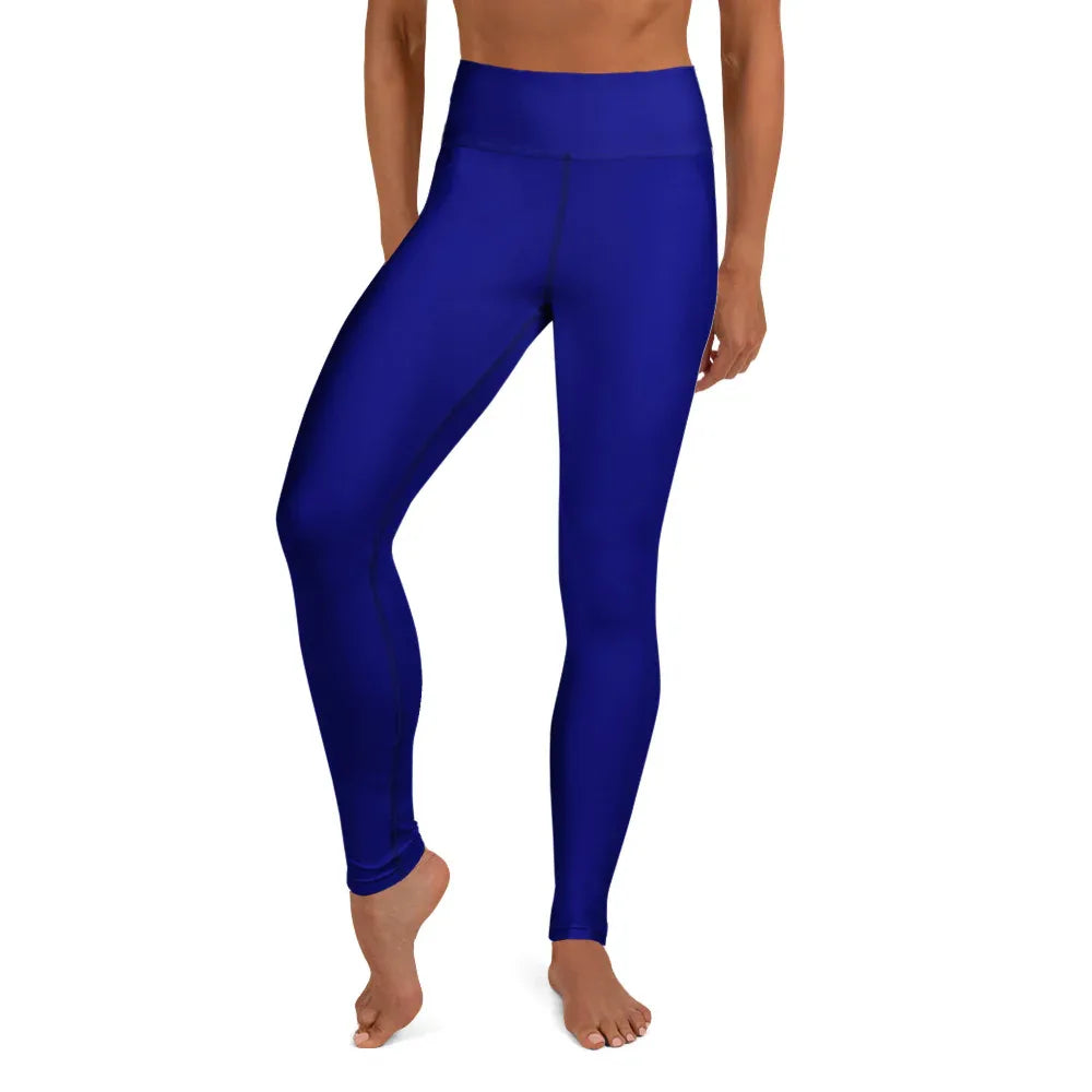 Yoga Leggings Leggings AwRans Clothing all-over-print-yoga-leggings-white-front-687739e82f767