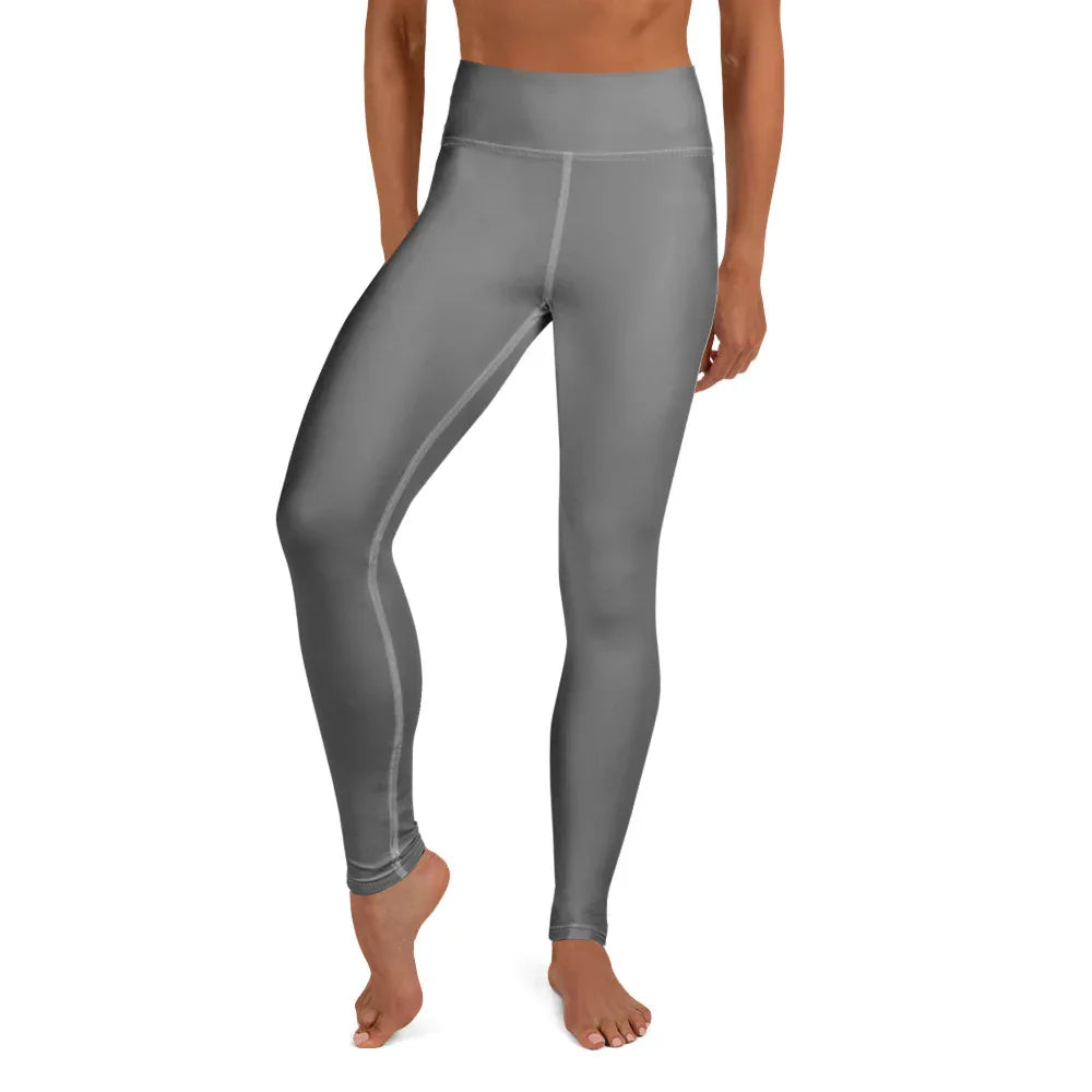 Yoga Leggings Leggings AwRans Clothing all-over-print-yoga-leggings-white-front-68773b9356b4f