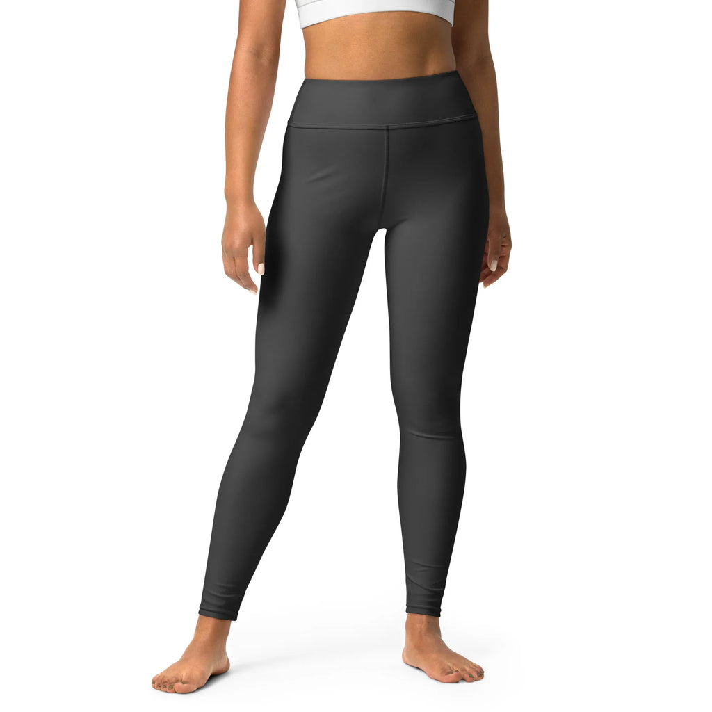 Yoga Leggings Leggings AwRans Clothing all-over-print-yoga-leggings-white-front-68773c4f73831