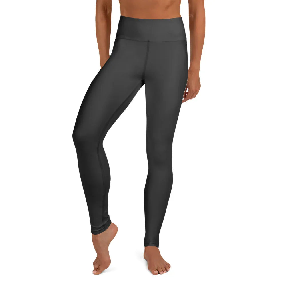 Yoga Leggings Leggings AwRans Clothing all-over-print-yoga-leggings-white-front-68773c4f74fab