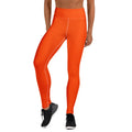 Yoga Leggings XL Leggings AwRans Clothing all-over-print-yoga-leggings-white-front-68773ccd12b80
