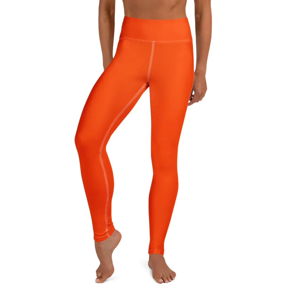 Yoga Leggings Leggings AwRans Clothing all-over-print-yoga-leggings-white-front-68773ccd15a4a