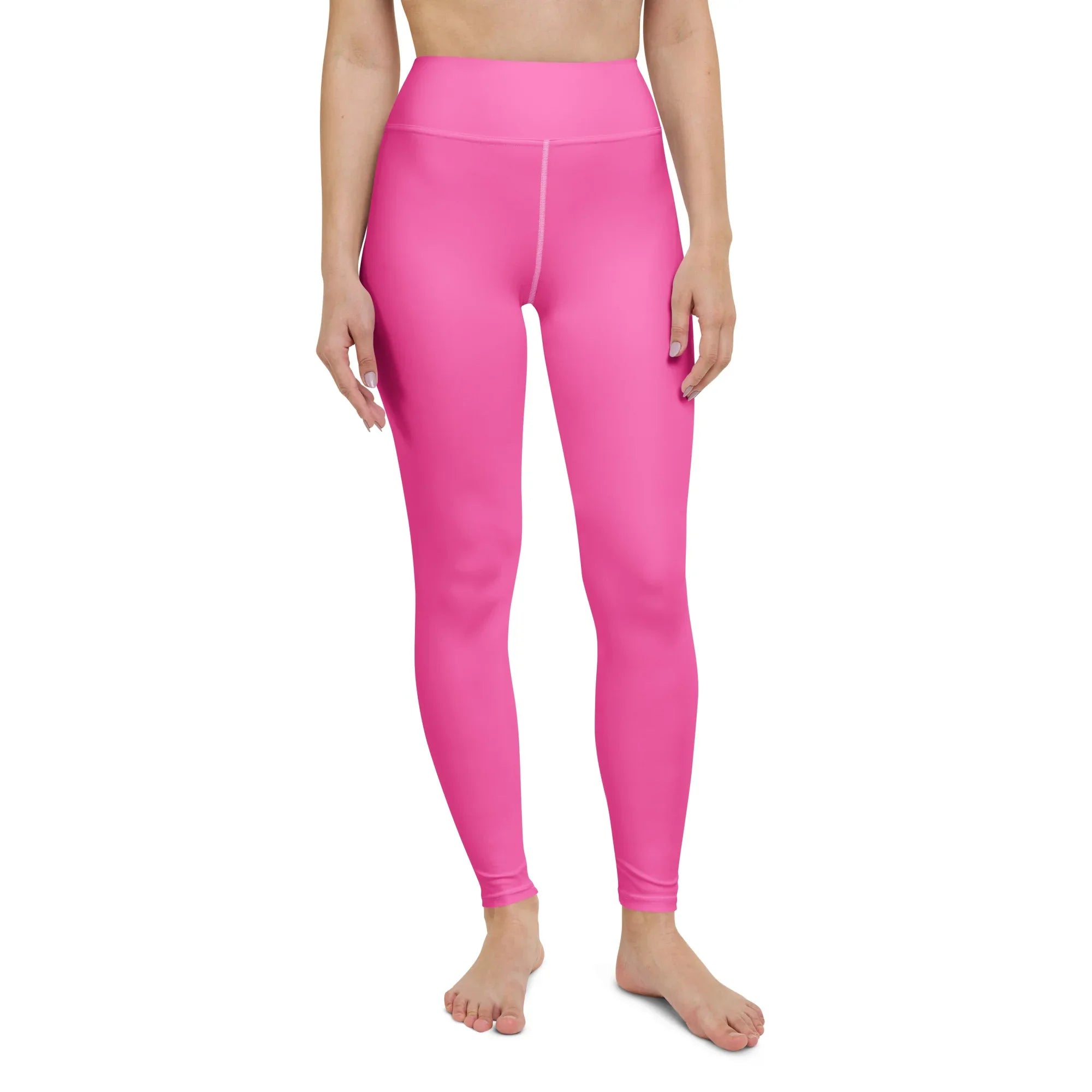 Yoga Leggings Leggings AwRans Clothing all-over-print-yoga-leggings-white-front-68773d8be4ace