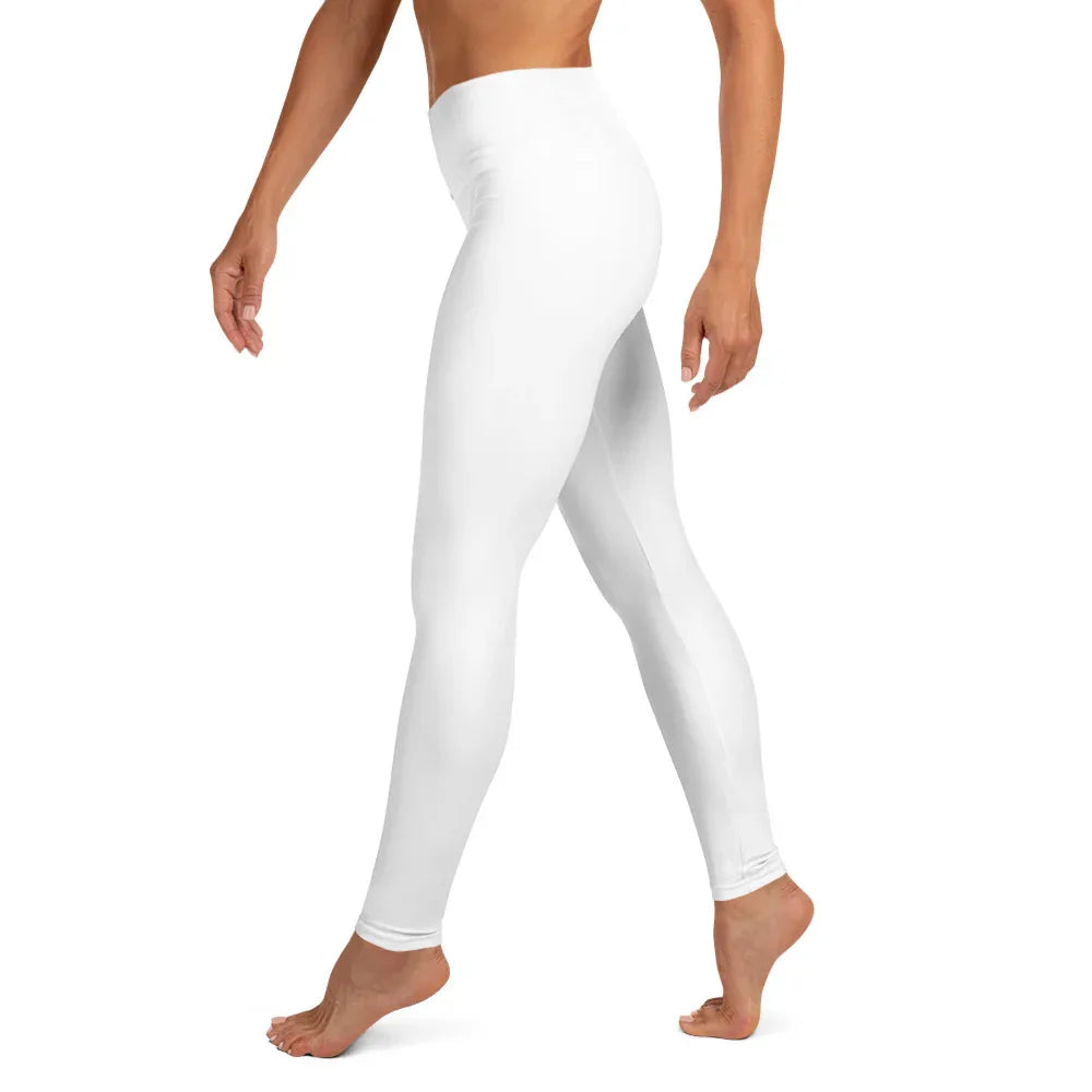 Yoga Leggings Leggings AwRans Clothing all-over-print-yoga-leggings-white-left-687737a3991eb