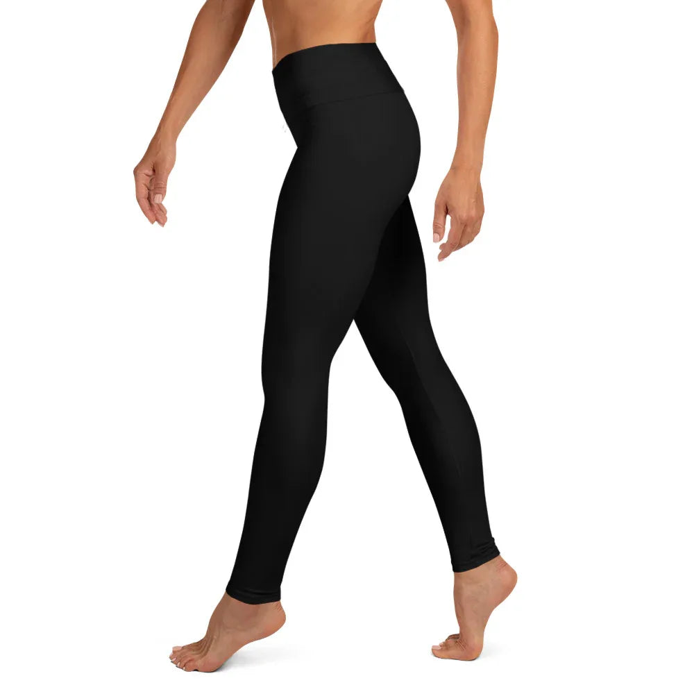Yoga Leggings Leggings AwRans Clothing all-over-print-yoga-leggings-white-left-687737e6f32d5
