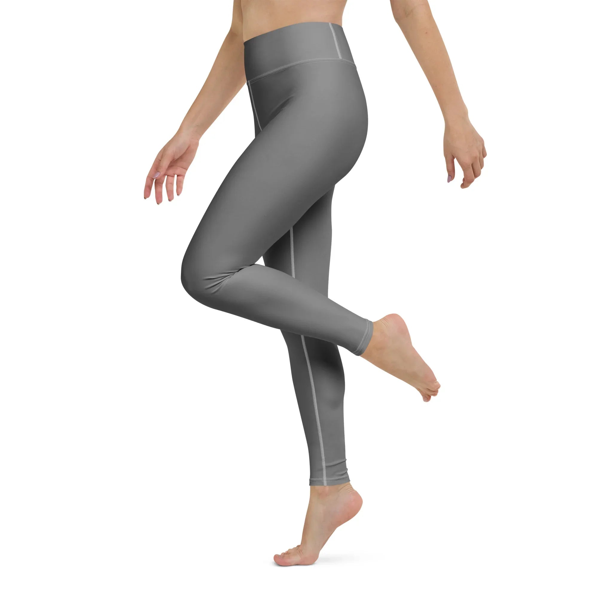 Yoga Leggings Leggings AwRans Clothing all-over-print-yoga-leggings-white-left-68773b93566c1