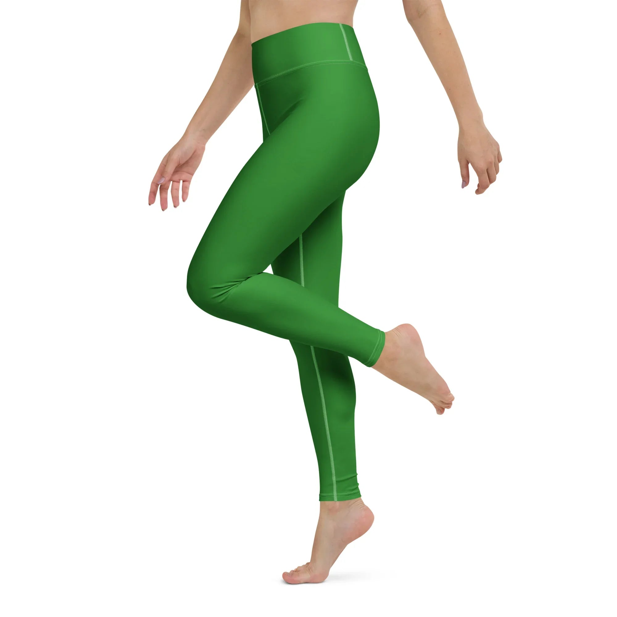 Yoga Leggings Leggings AwRans Clothing all-over-print-yoga-leggings-white-left-68773c8e5704d