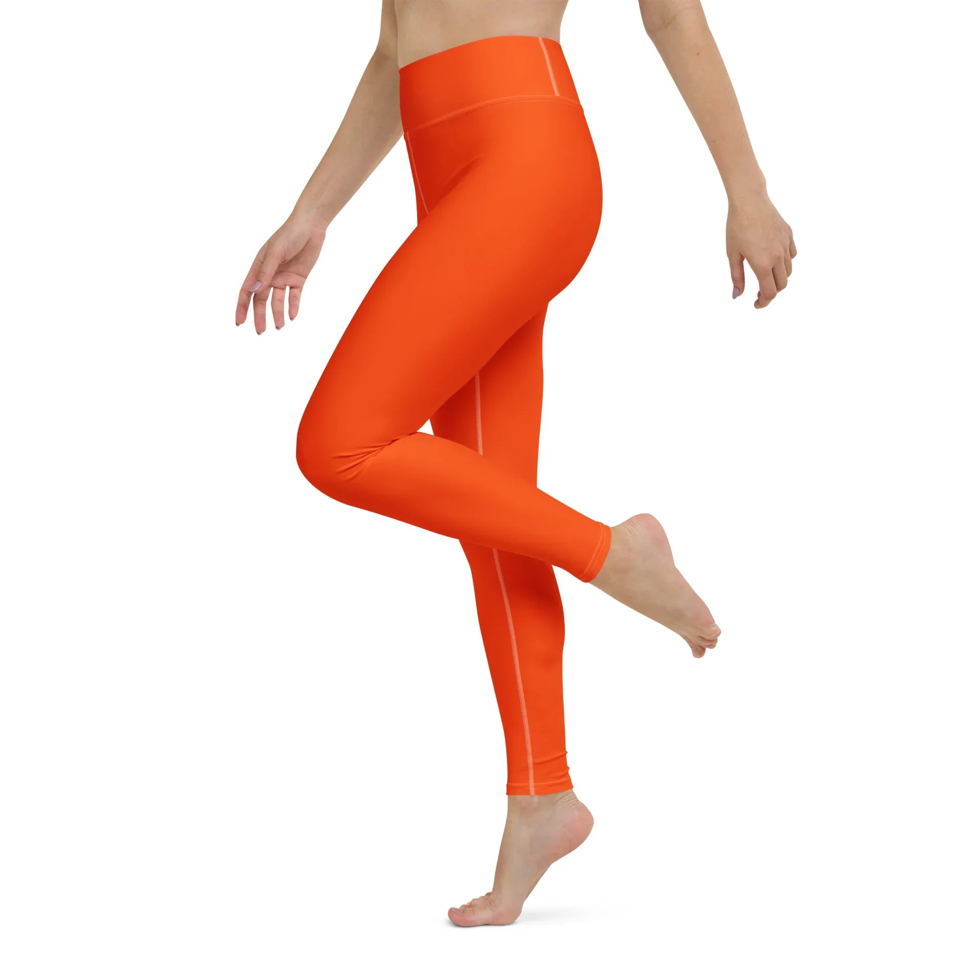 Yoga Leggings Leggings AwRans Clothing all-over-print-yoga-leggings-white-left-68773ccd15624