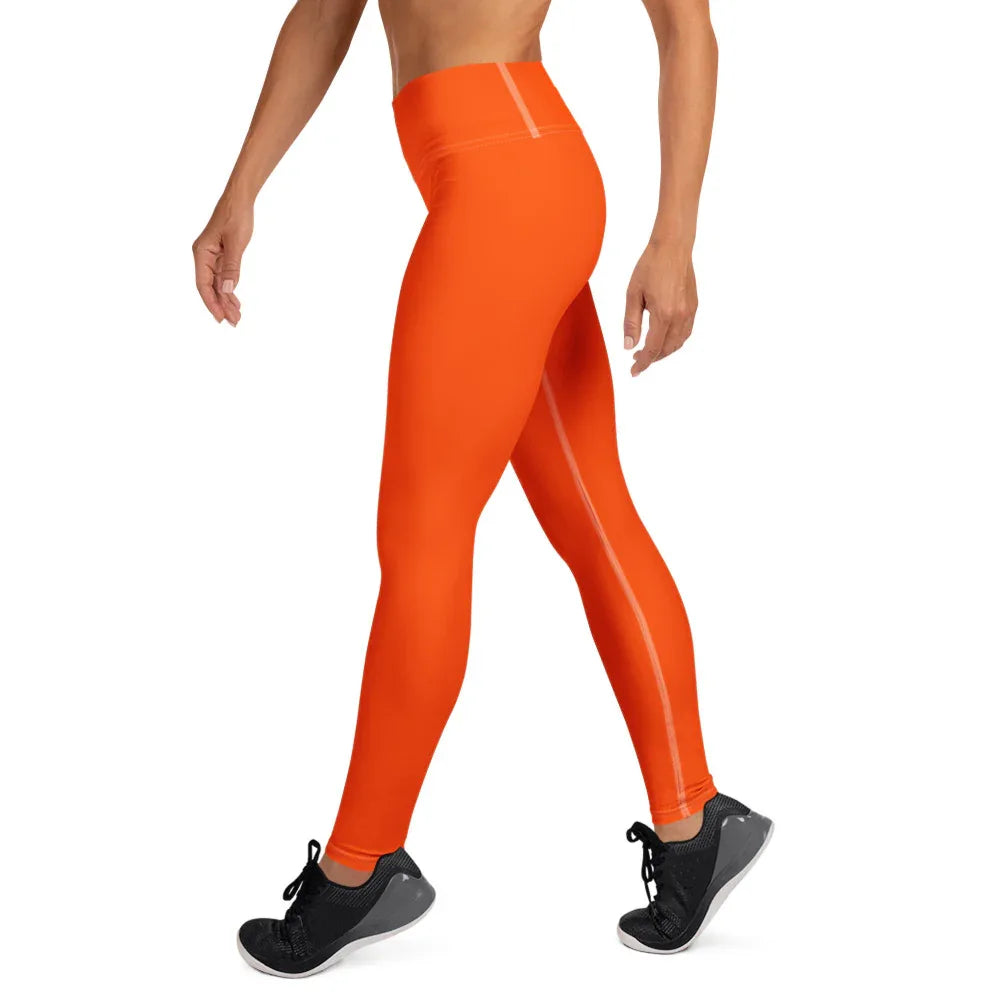 Yoga Leggings Leggings AwRans Clothing all-over-print-yoga-leggings-white-left-68773ccd15cad