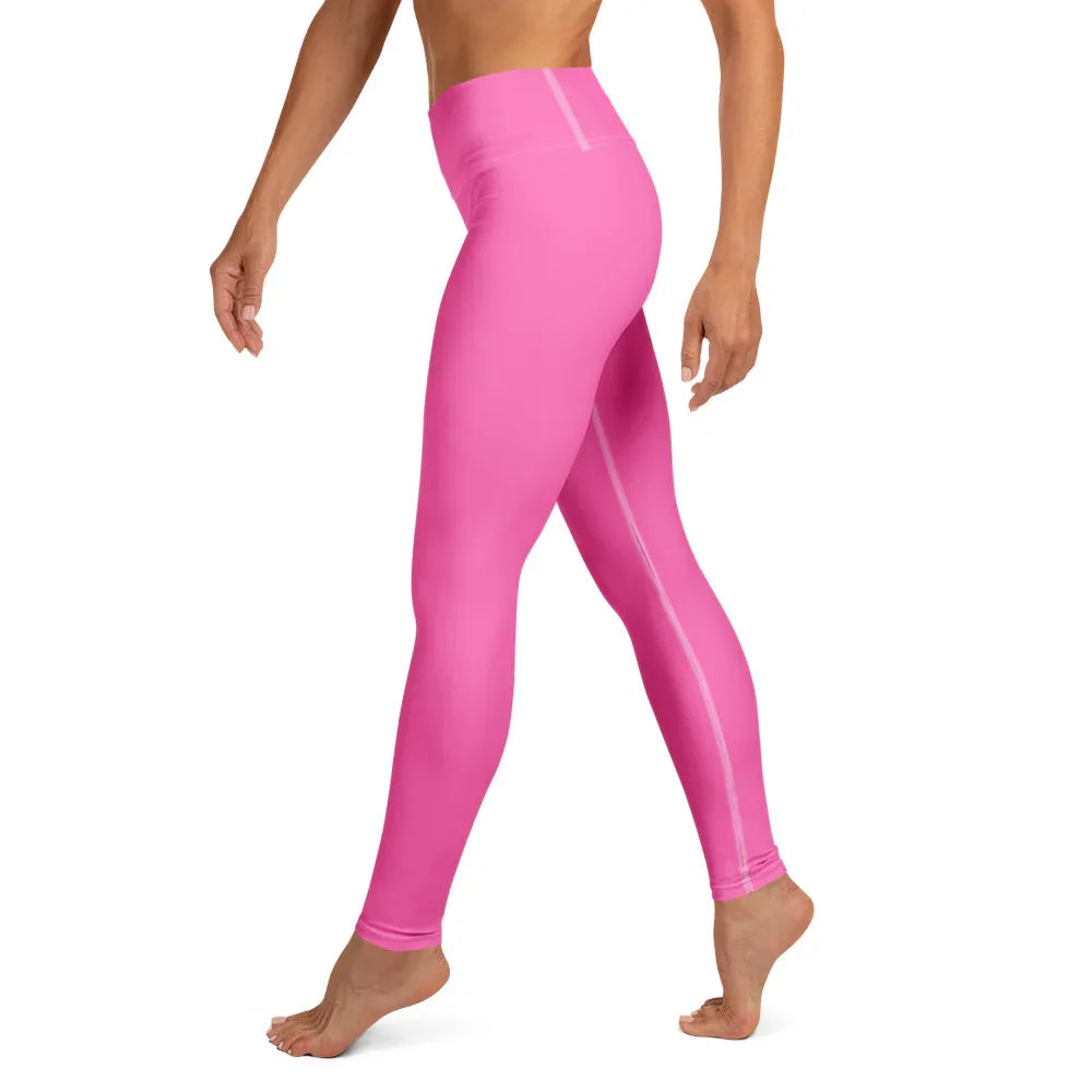 Yoga Leggings Leggings AwRans Clothing all-over-print-yoga-leggings-white-left-68773d8be4d95