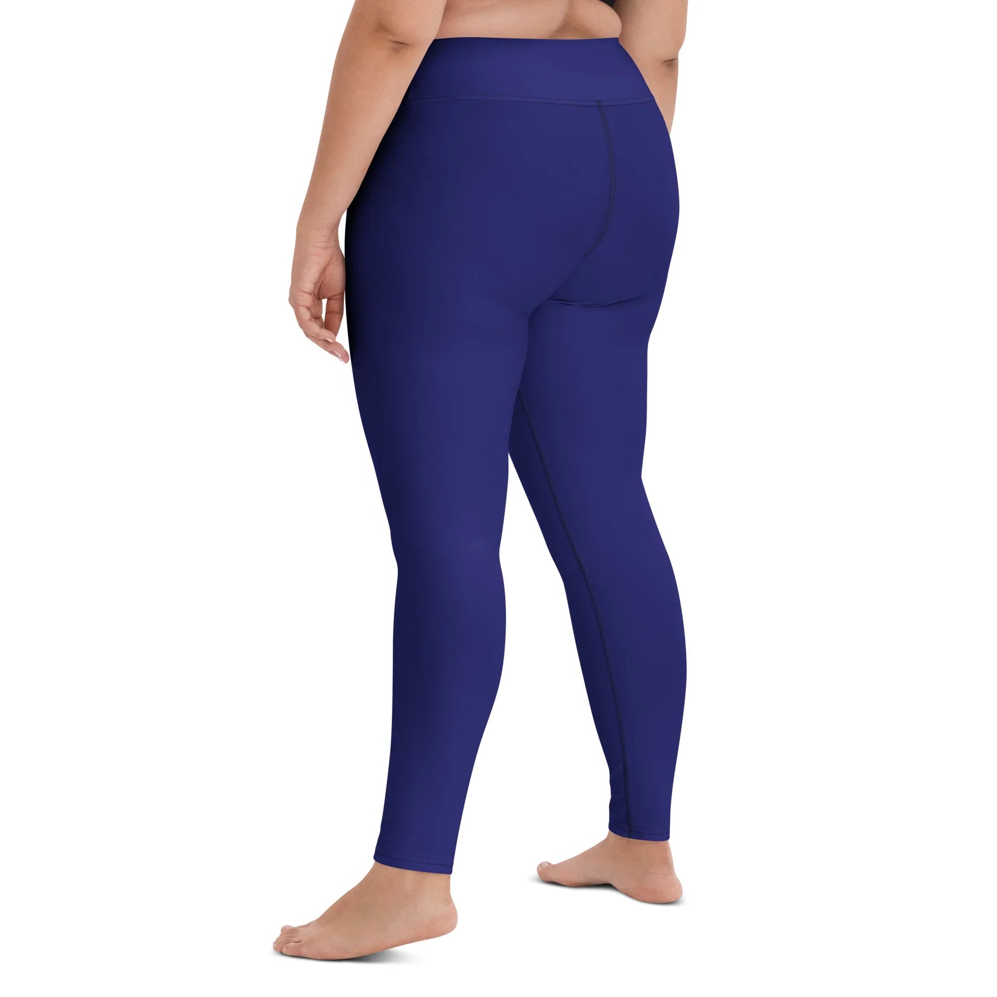 Yoga Leggings Leggings AwRans Clothing all-over-print-yoga-leggings-white-left-back-687738a238ffb