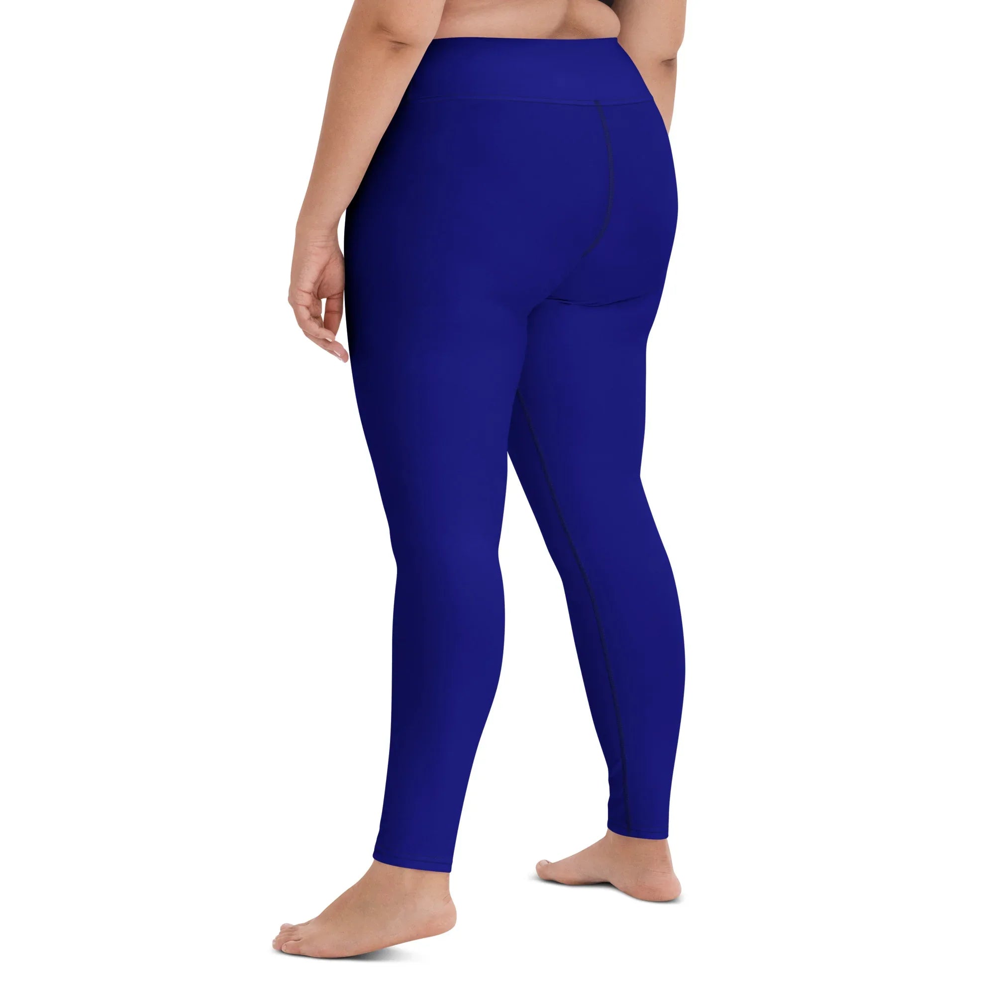 Yoga Leggings Leggings AwRans Clothing all-over-print-yoga-leggings-white-left-back-687739e82e643
