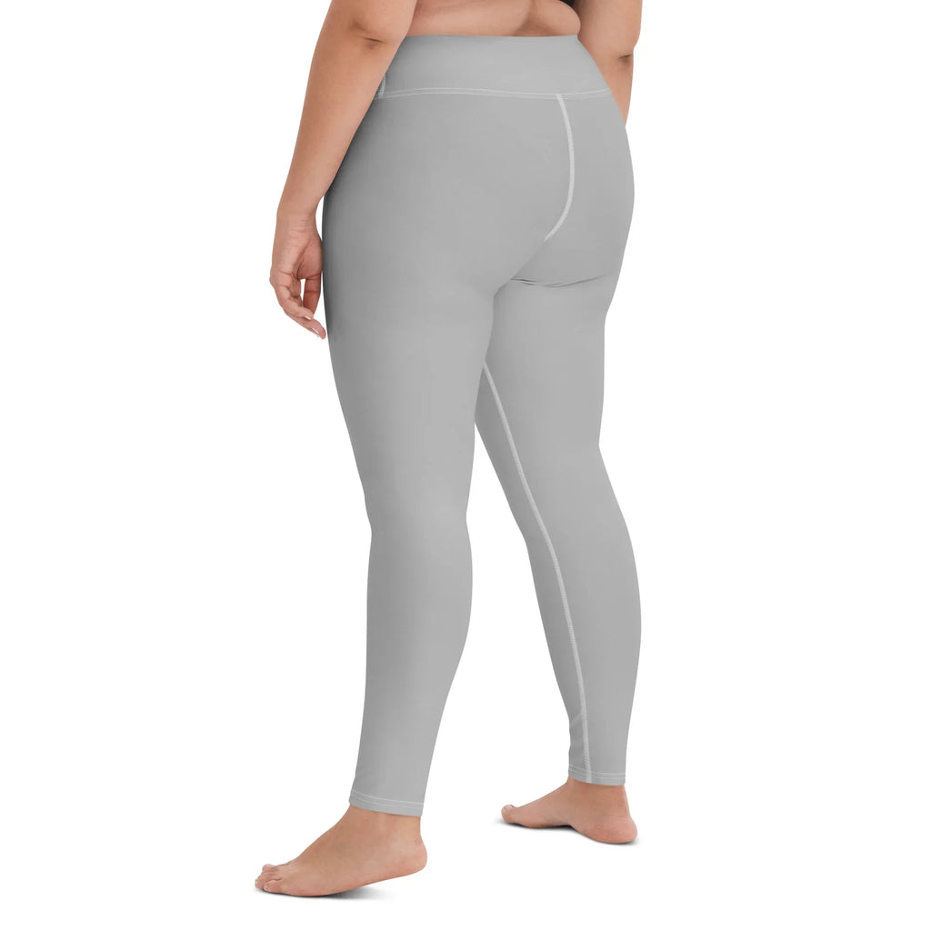 Yoga Leggings Leggings AwRans Clothing all-over-print-yoga-leggings-white-left-back-68773bd3ad9f2