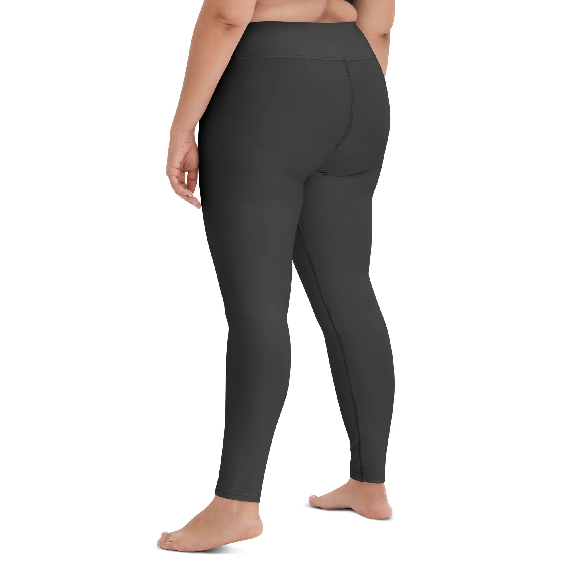 Yoga Leggings Leggings AwRans Clothing all-over-print-yoga-leggings-white-left-back-68773c4f73ced