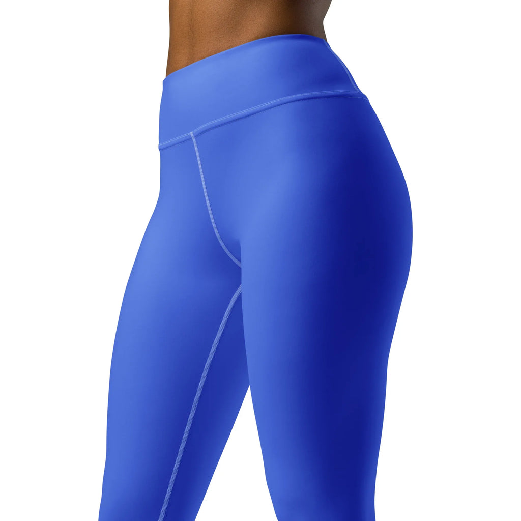 Yoga Leggings Leggings AwRans Clothing all-over-print-yoga-leggings-white-left-front-6877373be2004