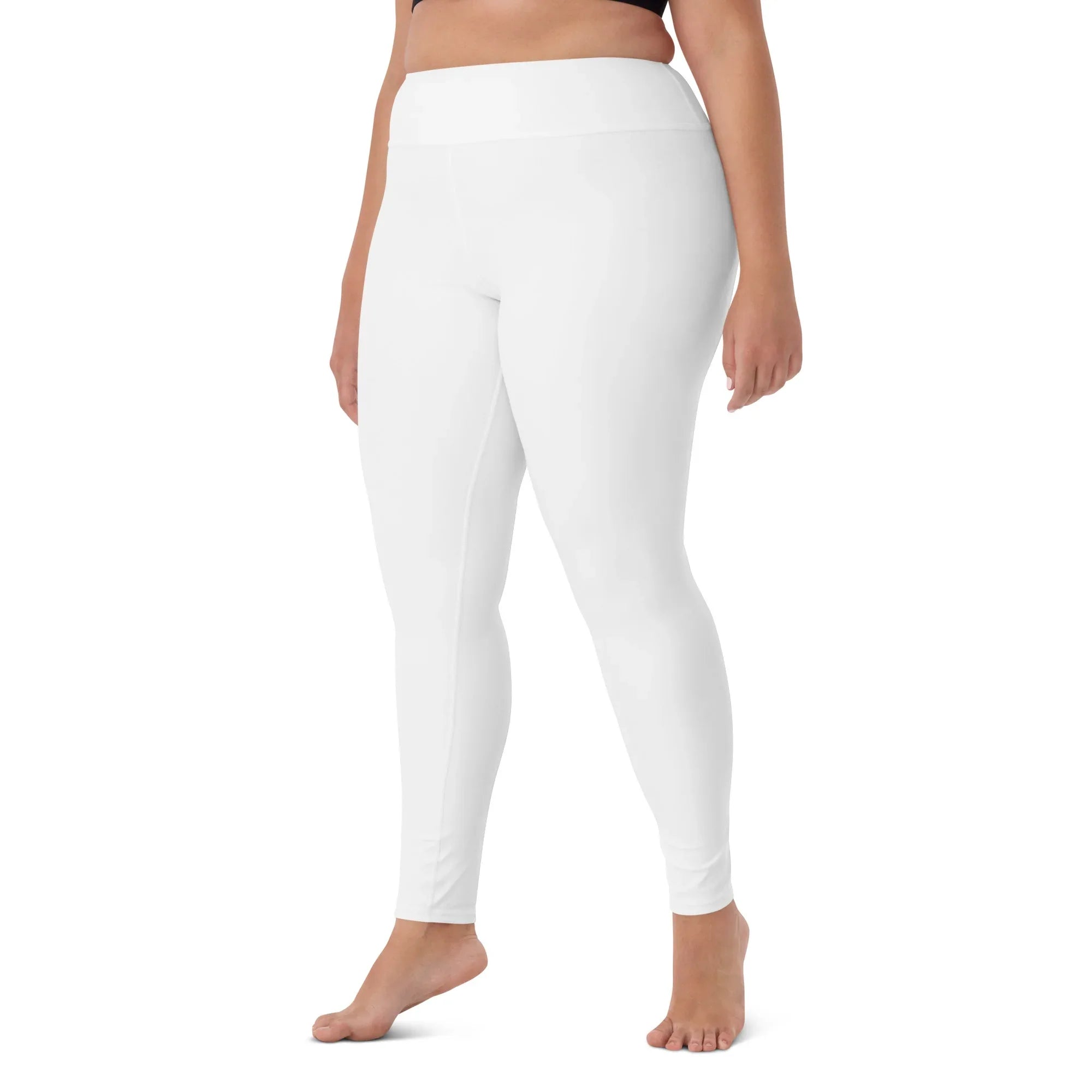 Yoga Leggings Leggings AwRans Clothing all-over-print-yoga-leggings-white-left-front-687737a398499