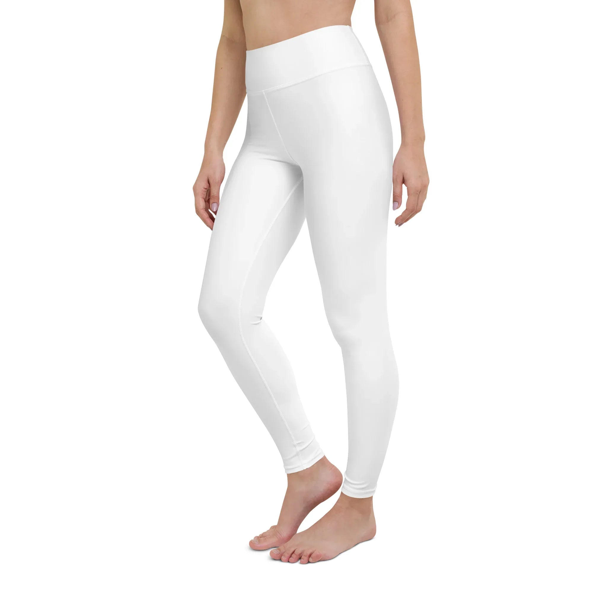 Yoga Leggings Leggings AwRans Clothing all-over-print-yoga-leggings-white-left-front-687737a398da2