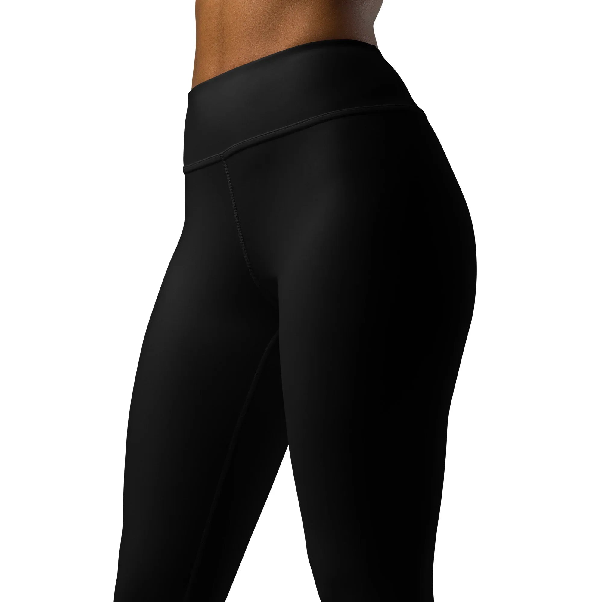 Yoga Leggings Leggings AwRans Clothing all-over-print-yoga-leggings-white-left-front-687737e6f19cf