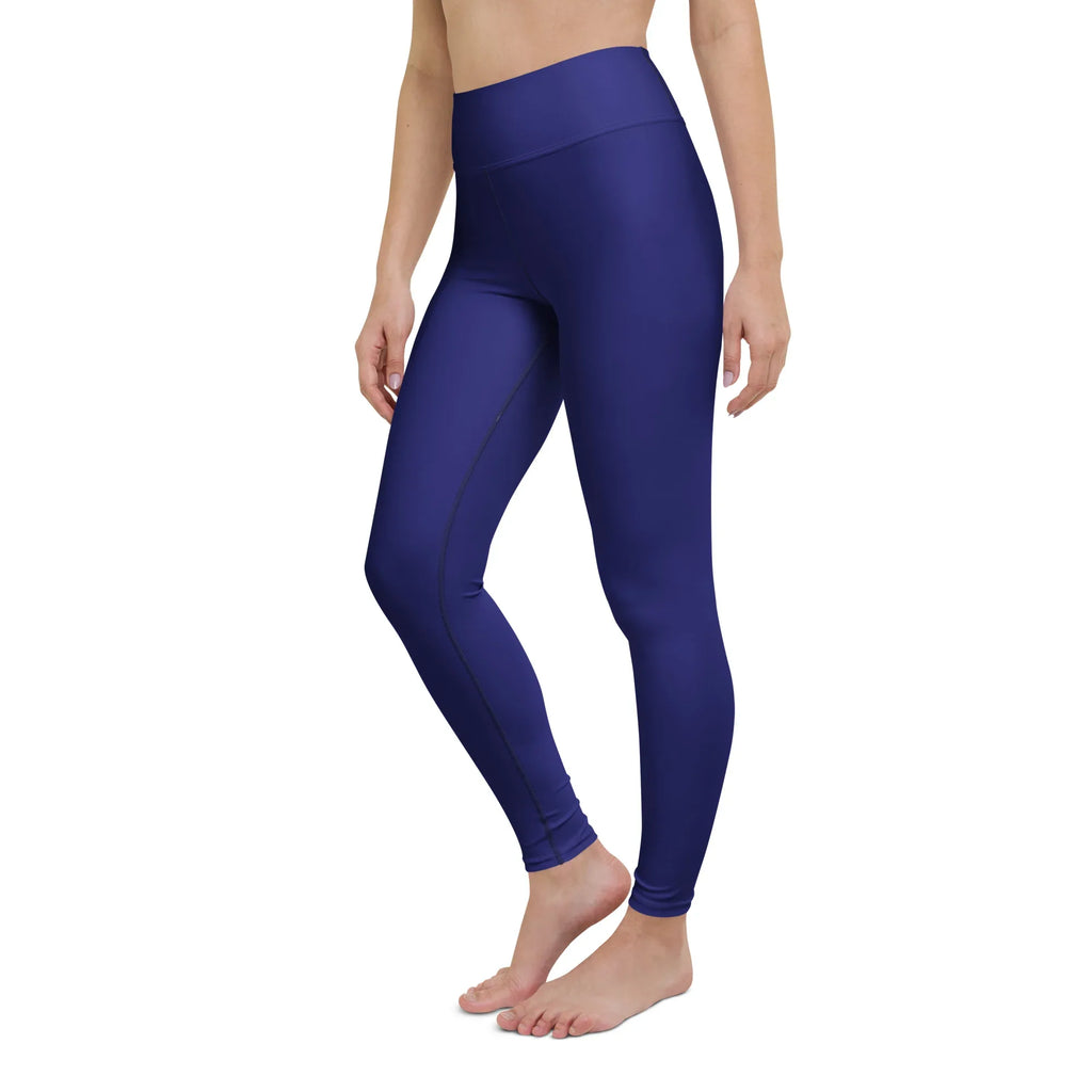 Yoga Leggings Leggings AwRans Clothing all-over-print-yoga-leggings-white-left-front-687738a239c0a