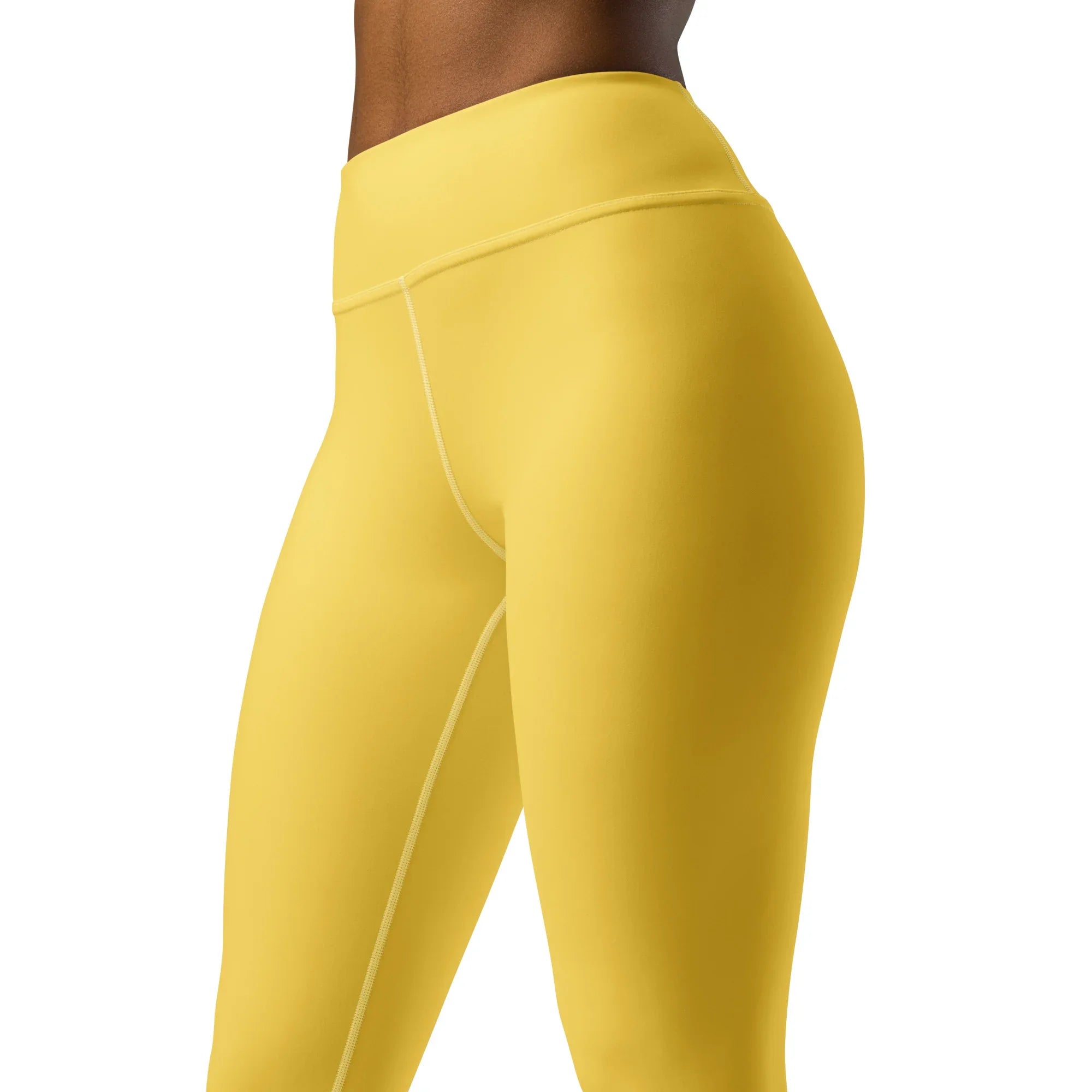 Yoga Leggings Leggings AwRans Clothing all-over-print-yoga-leggings-white-left-front-68773c111b64b