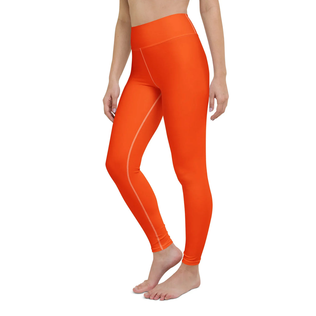 Yoga Leggings Leggings AwRans Clothing all-over-print-yoga-leggings-white-left-front-68773ccd1556d