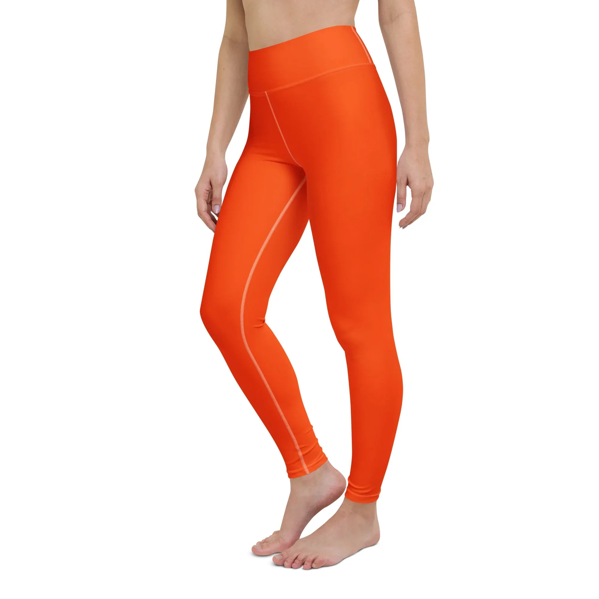 Yoga Leggings Leggings AwRans Clothing all-over-print-yoga-leggings-white-left-front-68773ccd1556d