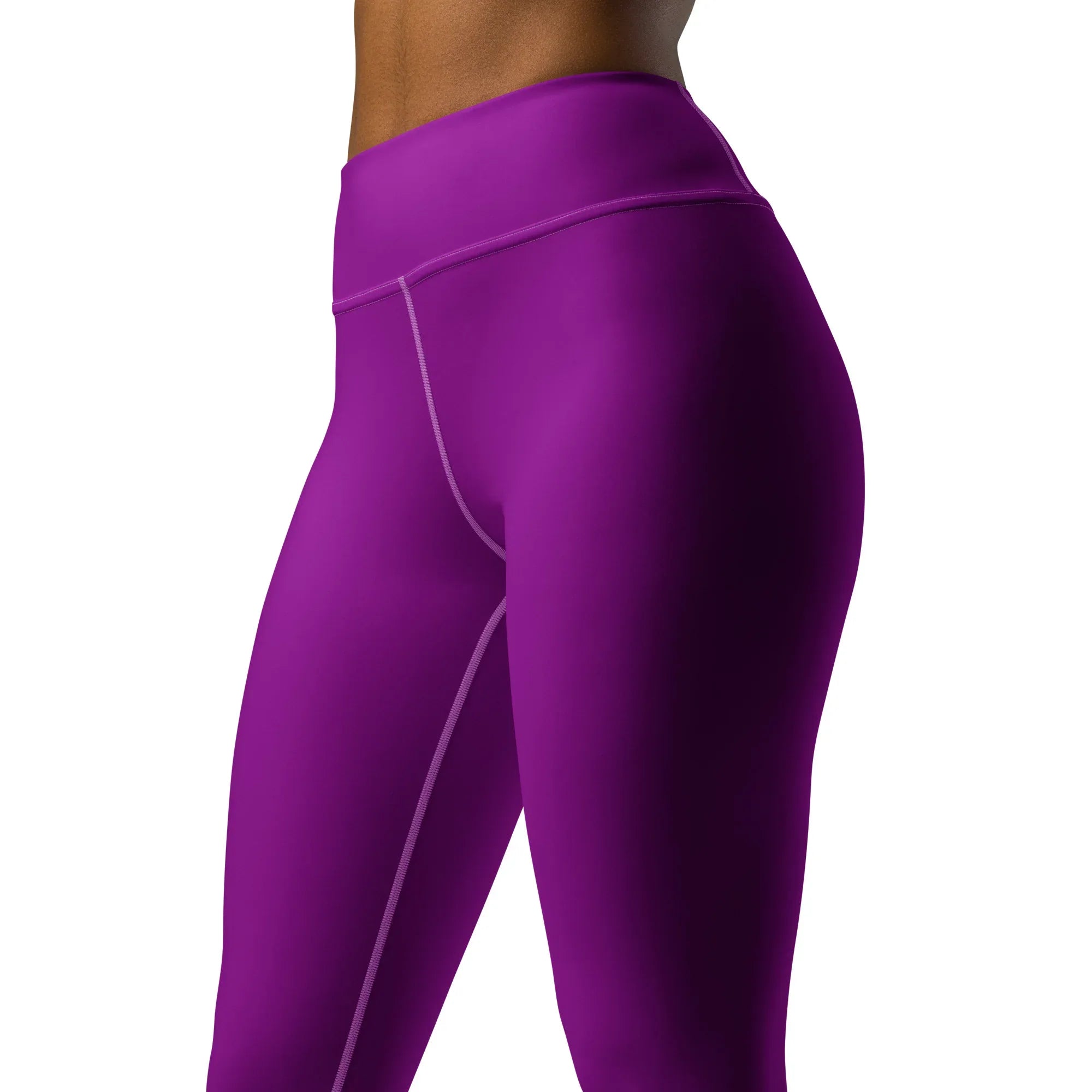 Yoga Leggings Leggings AwRans Clothing all-over-print-yoga-leggings-white-left-front-68773d4bcb5f2