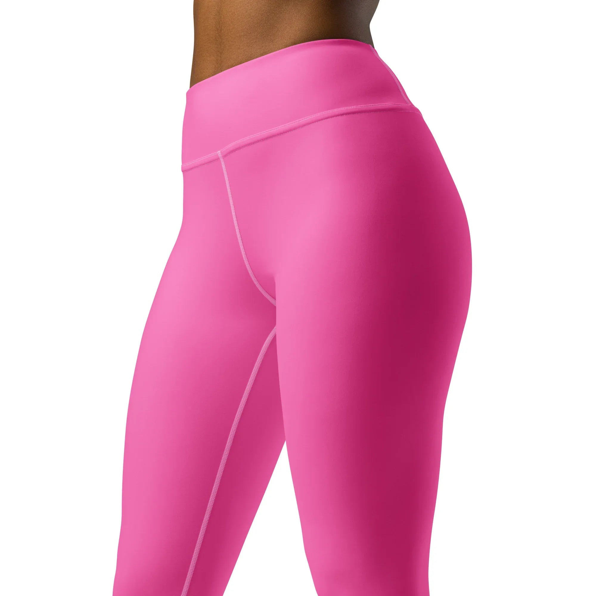 Yoga Leggings Leggings AwRans Clothing all-over-print-yoga-leggings-white-left-front-68773d8be3511