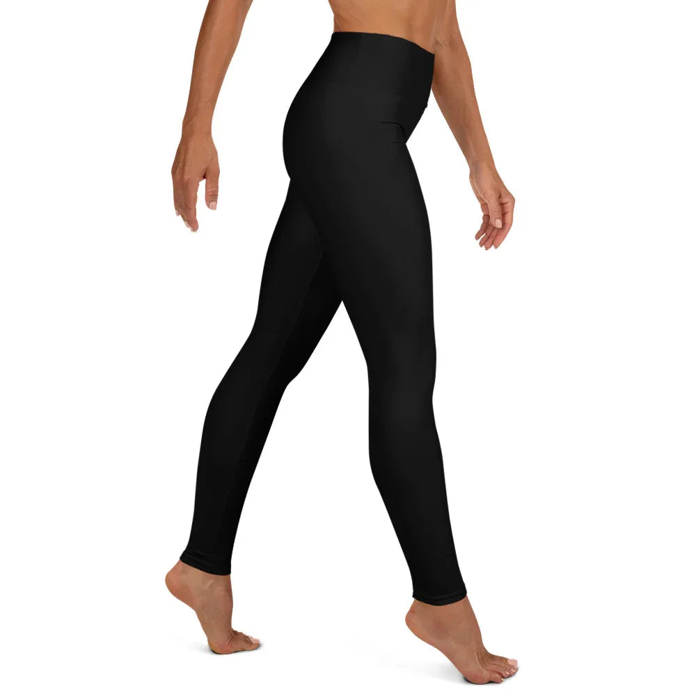 Yoga Leggings Leggings AwRans Clothing all-over-print-yoga-leggings-white-right-687737e6f156c