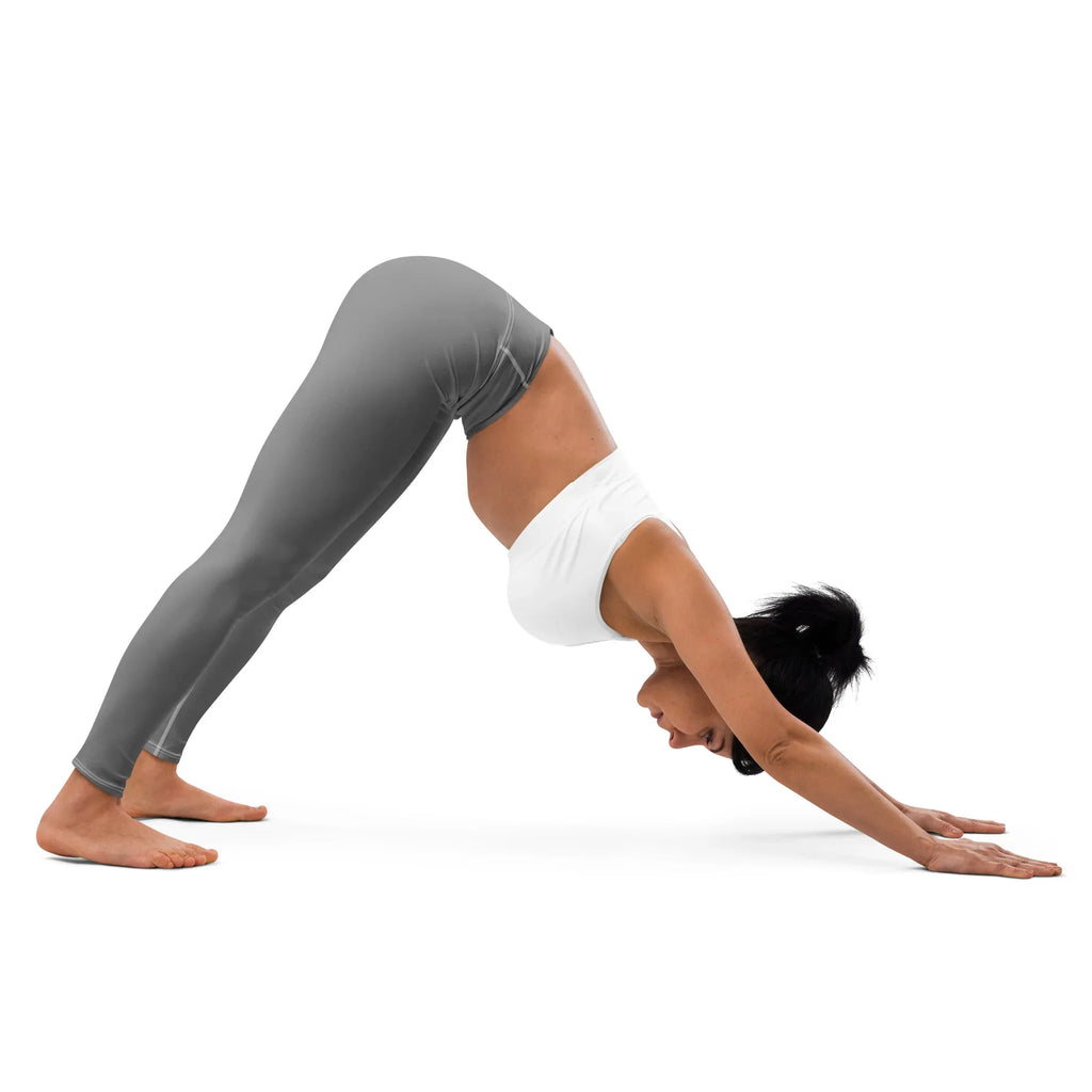 Yoga Leggings Leggings AwRans Clothing all-over-print-yoga-leggings-white-right-68773b9355873