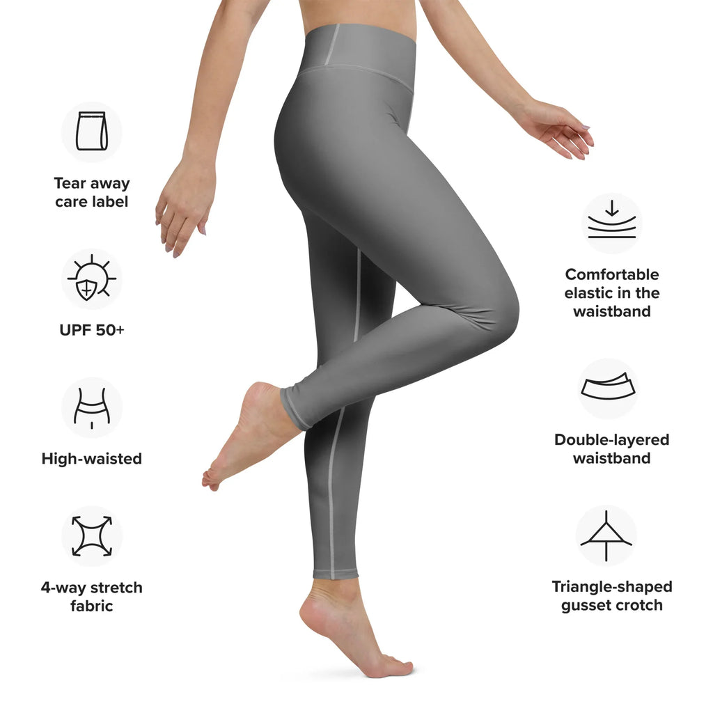 Yoga Leggings Leggings AwRans Clothing all-over-print-yoga-leggings-white-right-68773b9355e46