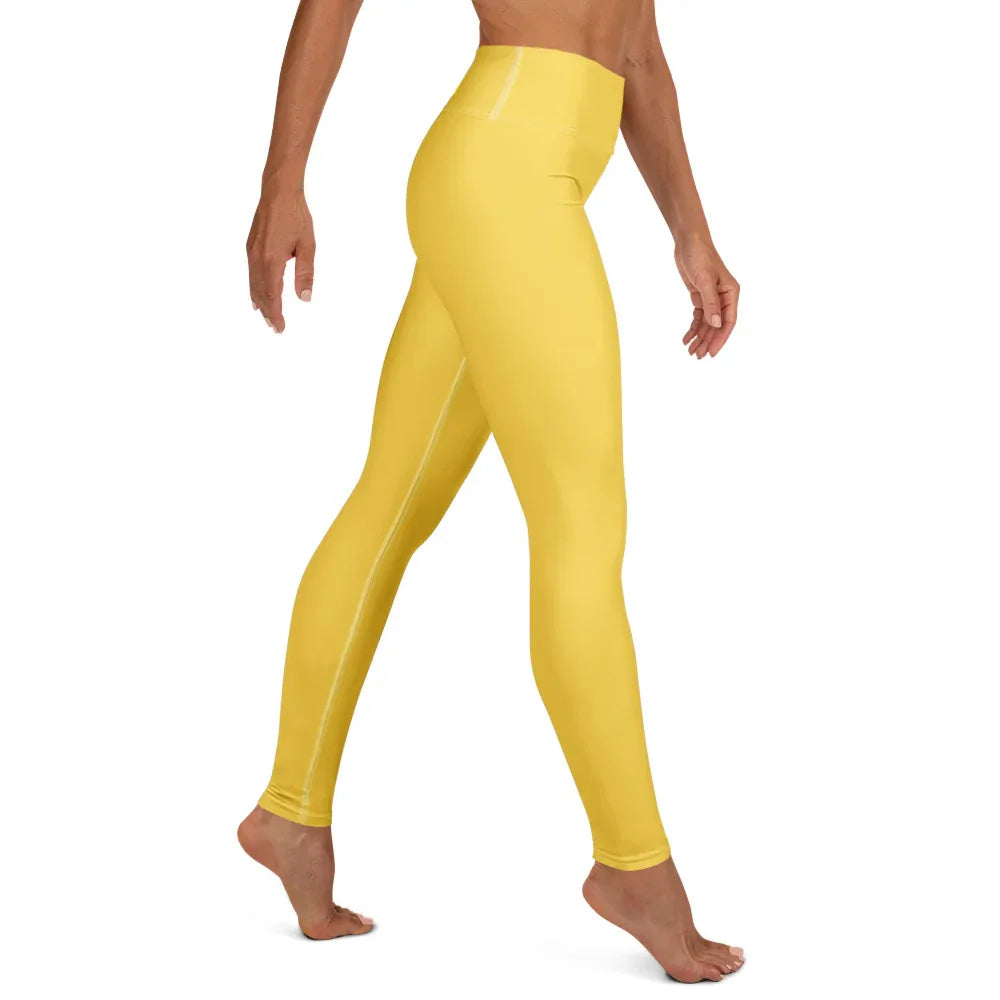 Yoga Leggings Leggings AwRans Clothing all-over-print-yoga-leggings-white-right-68773c111b20a