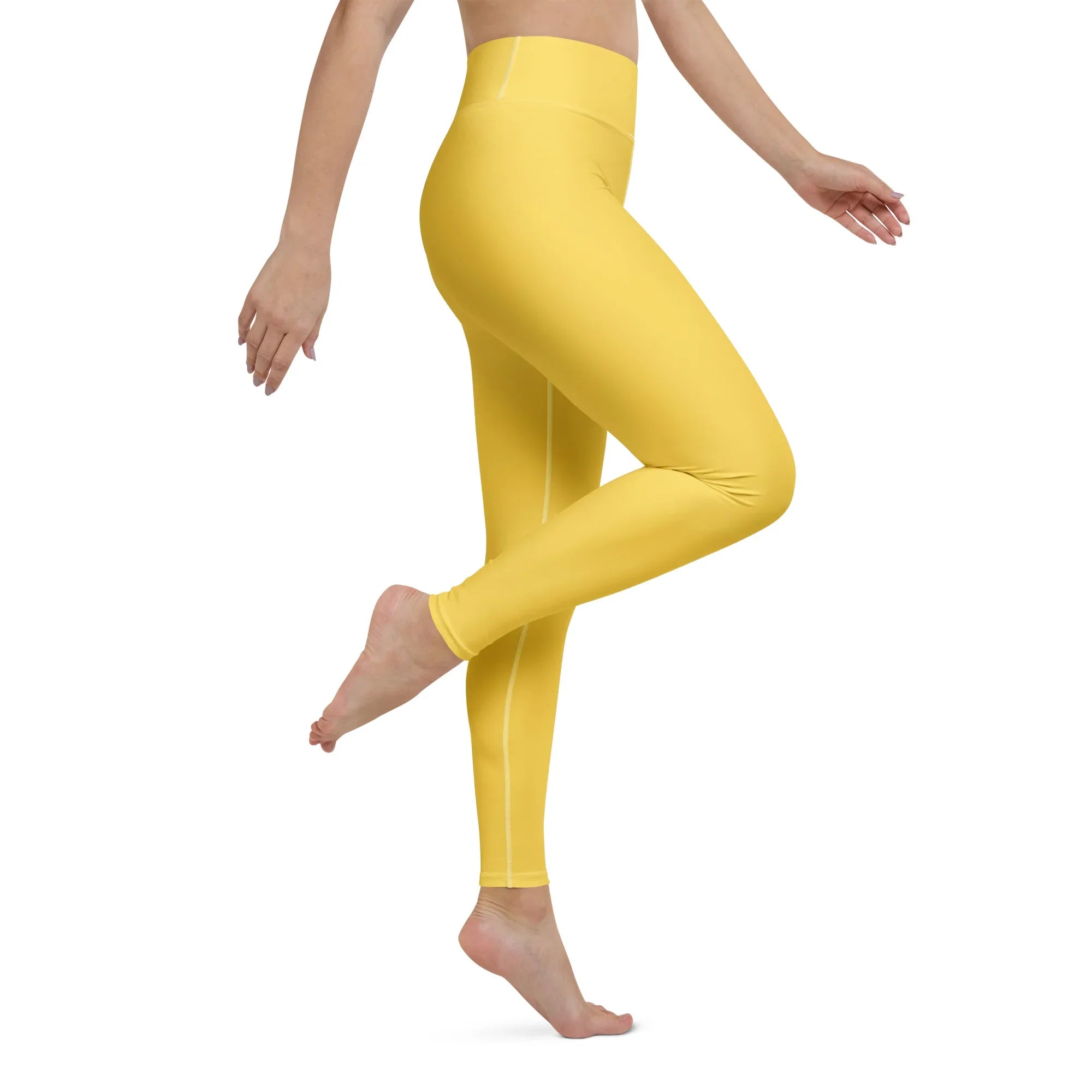 Yoga Leggings Leggings AwRans Clothing all-over-print-yoga-leggings-white-right-68773c111b49b