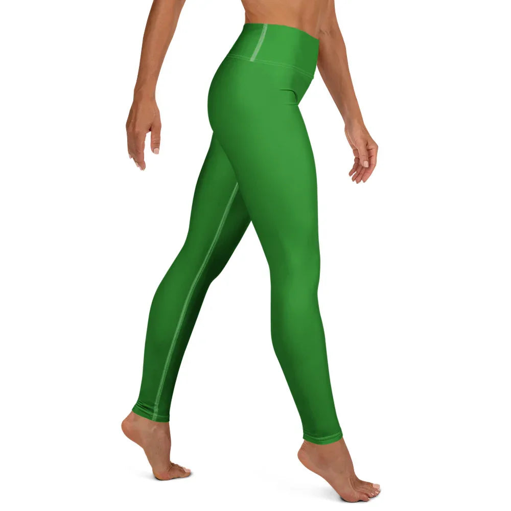 Yoga Leggings Leggings AwRans Clothing all-over-print-yoga-leggings-white-right-68773c8e547c6
