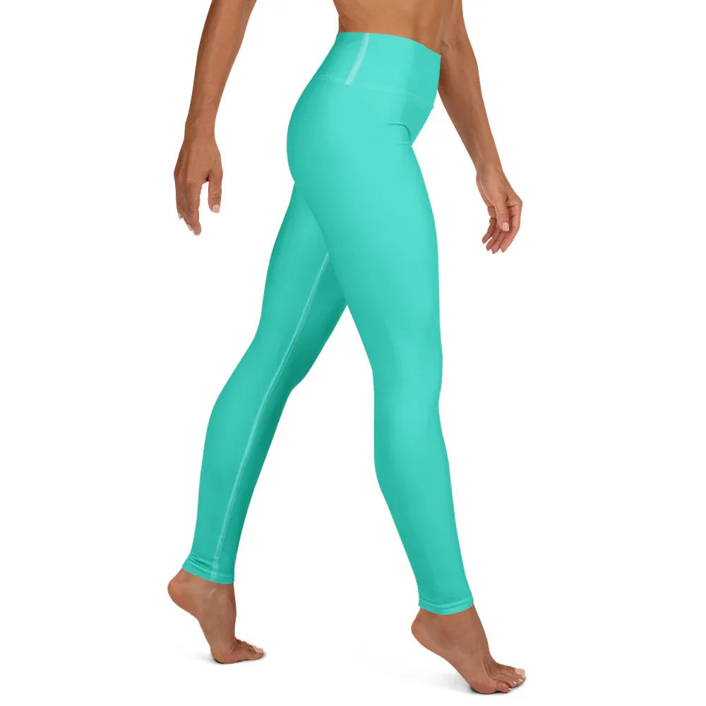 Yoga Leggings Leggings AwRans Clothing all-over-print-yoga-leggings-white-right-68773d0c57b44