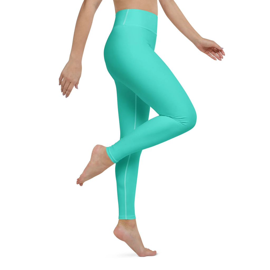 Yoga Leggings Leggings AwRans Clothing all-over-print-yoga-leggings-white-right-68773d0c57dea