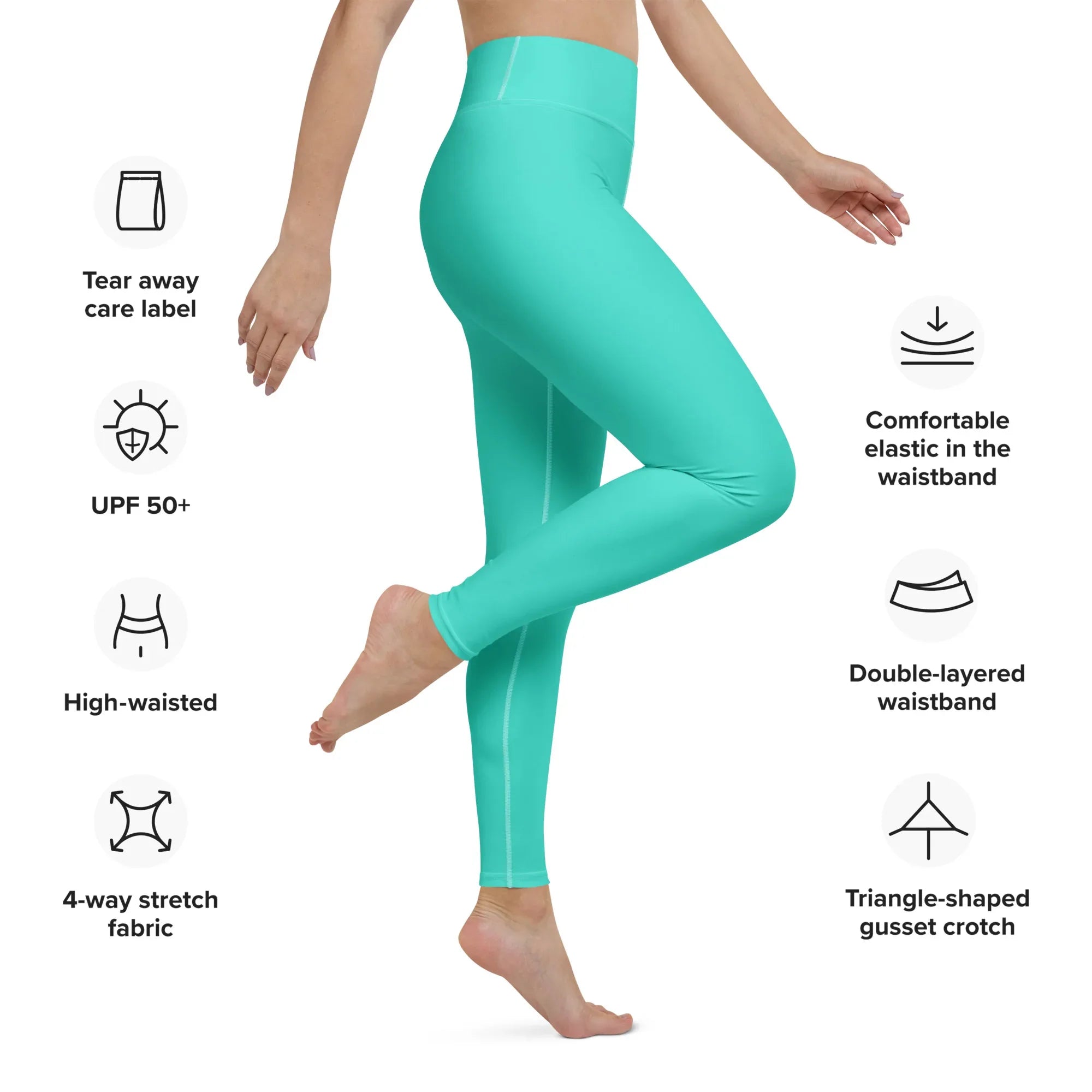 Yoga Leggings Leggings AwRans Clothing all-over-print-yoga-leggings-white-right-68773d0c58c62