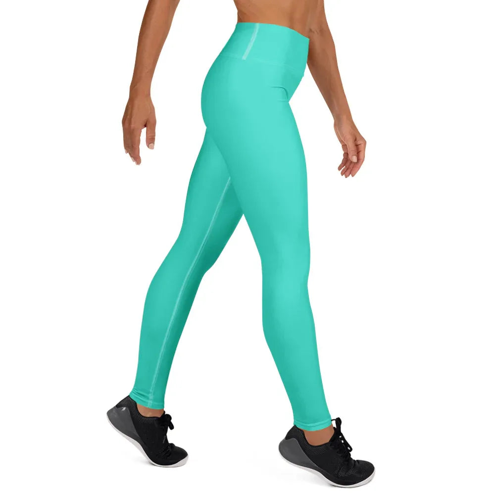 Yoga Leggings Leggings AwRans Clothing all-over-print-yoga-leggings-white-right-68773d0c59d07