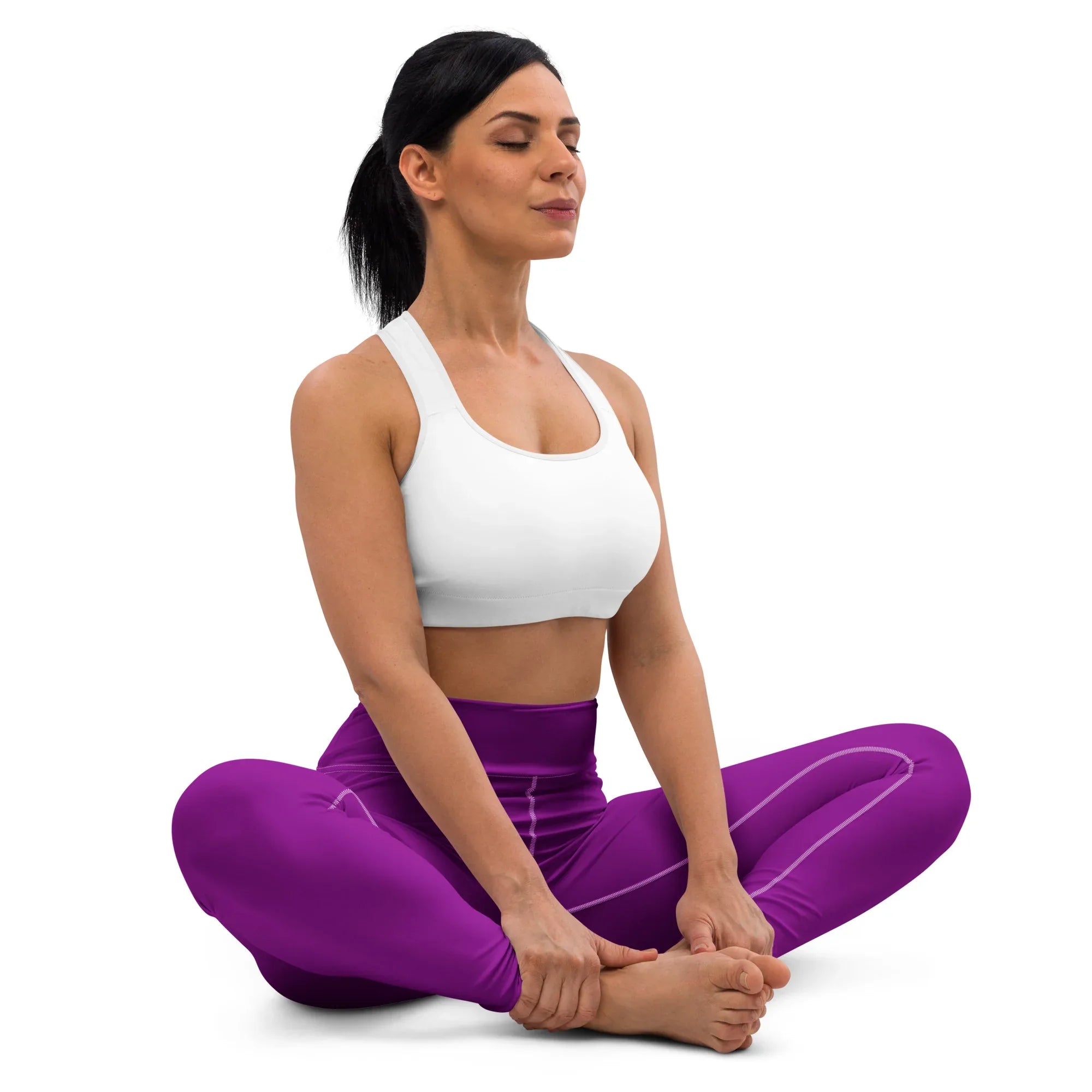 Yoga Leggings Leggings AwRans Clothing all-over-print-yoga-leggings-white-right-68773d4bcc379