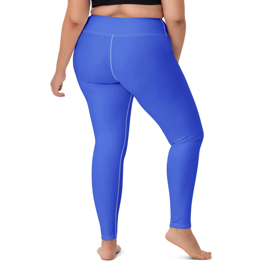 Yoga Leggings Leggings AwRans Clothing all-over-print-yoga-leggings-white-right-back-6877373be29a0
