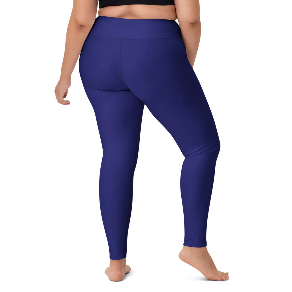 Yoga Leggings Leggings AwRans Clothing all-over-print-yoga-leggings-white-right-back-687738a2390d3