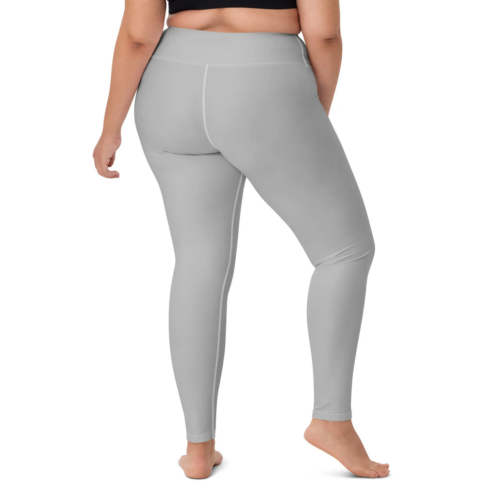 Yoga Leggings Leggings AwRans Clothing all-over-print-yoga-leggings-white-right-back-68773bd3adab7