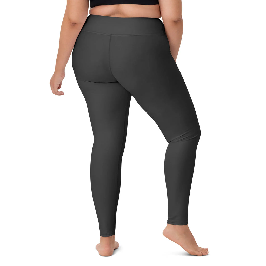 Yoga Leggings Leggings AwRans Clothing all-over-print-yoga-leggings-white-right-back-68773c4f73db4