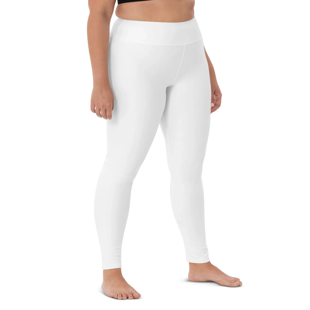 Yoga Leggings Leggings AwRans Clothing all-over-print-yoga-leggings-white-right-front-687737a3983cf